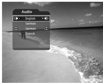 HUMAX CI-8100PVR - Change a Audio Language - 1