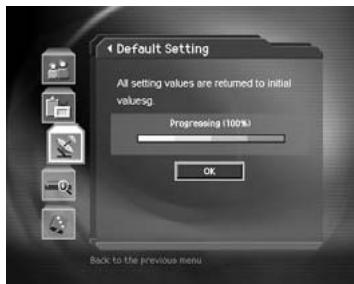 HUMAX DV-1100S - Default Setting - 3