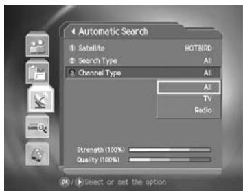 HUMAX DV-1100S - Channel Type - 2