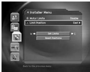 HUMAX DV-1100S - Motor Limit Setting - 2