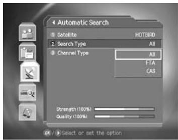 HUMAX DV-1100S - Channel Type - 1