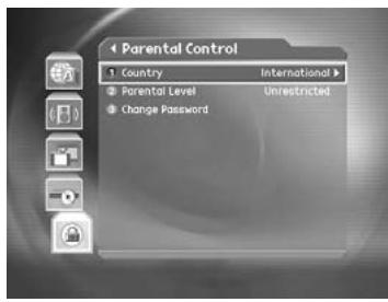 HUMAX DV-1100S - Parental Level - 1