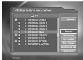 HUMAX F2-7002 - Déplacement de chaînes - 2