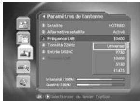 HUMAX F2-7002 - Fréquence LNB (mhz) - 1