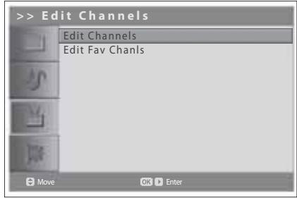 HUMAX LGB-19DTT - Editing Digital Channels - 2