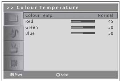 HUMAX LGB-19DTT - Colour Temperature - 1