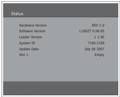 HUMAX LGB-19DTT - Status - 1