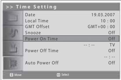 HUMAX LGB-19DTT - Using the TV Timer Function - 1