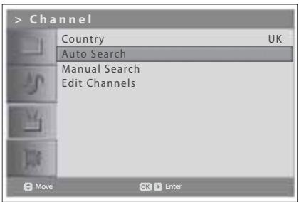 HUMAX LGB-19DTT - Scanning Analog Channels Automatically - 1