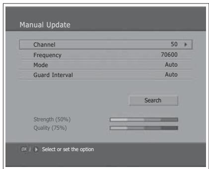 HUMAX LGB-19DTT - Automatic Update - 2