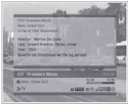 HUMAX LGB-19DTT - Displaying Information - 3