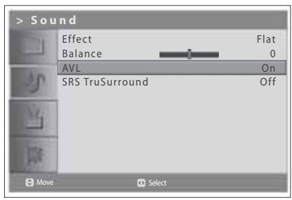 HUMAX LGB-19DTT - Adjusting the Volume Automatically - 1
