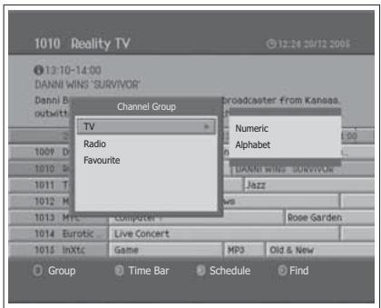 HUMAX LGB-19DTT - Viewing the Electronic Programme Guide(EPG) - 4