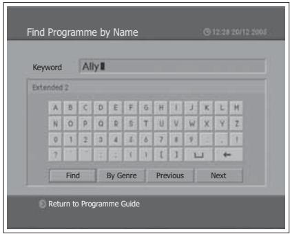 HUMAX LGB-19DTT - Finding a Programme - 2