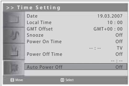 HUMAX LGB-19DTT - Using the TV Timer Function - 2