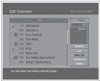 HUMAX LGB-19DTT - Editing Digital Channels - 3