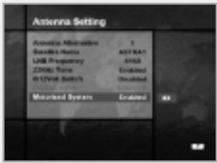 HUMAX NACI-5700 - Setting your Receiver for DiSEqC 1.2 - 1