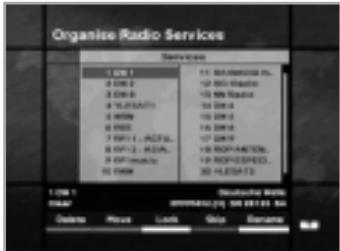 HUMAX NACI-5700 - To group the services into a Genre; - 2