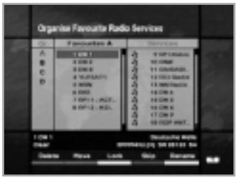 HUMAX VA-5200 - Organise Favourite A\~D - 1