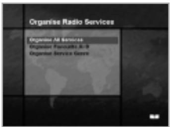 HUMAX VA-5200 - To group the services into a Genre; - 1
