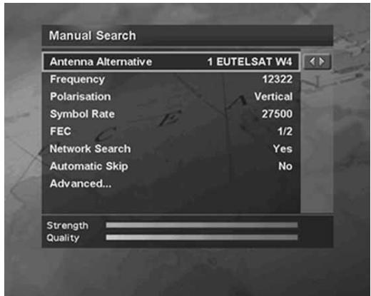 HUMAX VACI-ACE - Manual Search - 1