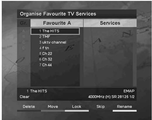 HUMAX VACI-ACE - Organising Favourite Services - 1