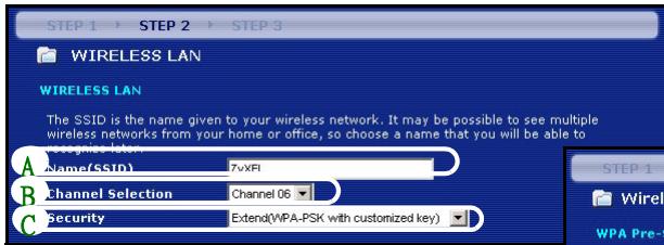 ZYXEL P-320W - 擴充(WPA-PSK)安全機制 - 1