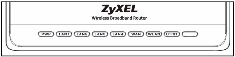 ZYXEL P-320W - Indicatori LED - 1