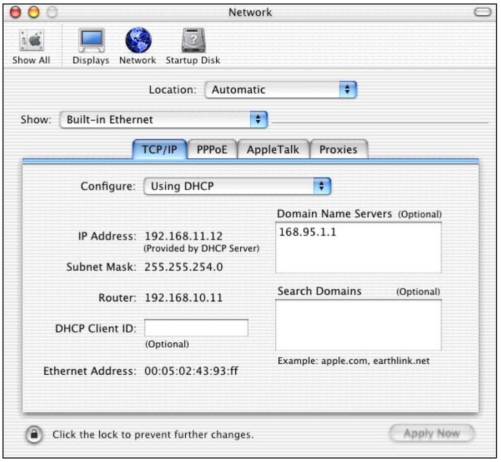 ZYXEL AG-320 - Macintosh OS X - 2