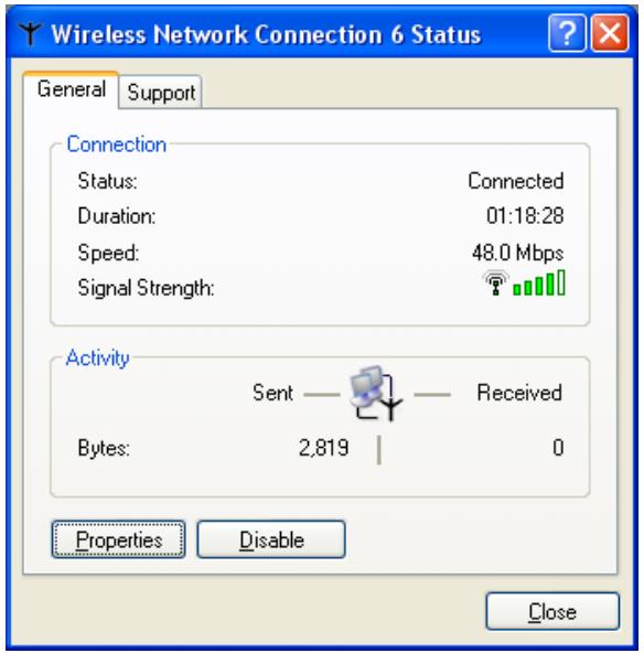 ZYXEL AG-320 - Activating Wireless Zero Configuration - 1
