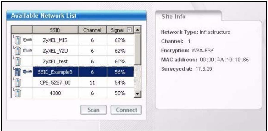 ZYXEL AG-320 - Connecting to a Wireless LAN - 2