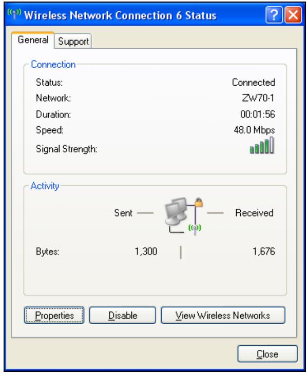 ZYXEL AG-320 - Activating Wireless Zero Configuration - 2