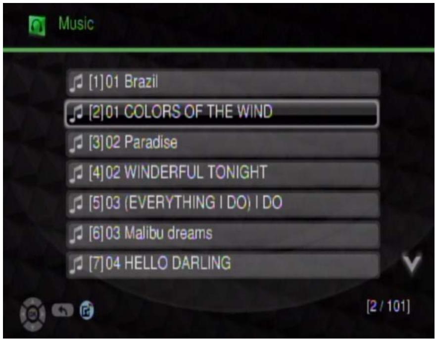 ZYXEL DMA-2500 - Playing Audio Files Example - 5