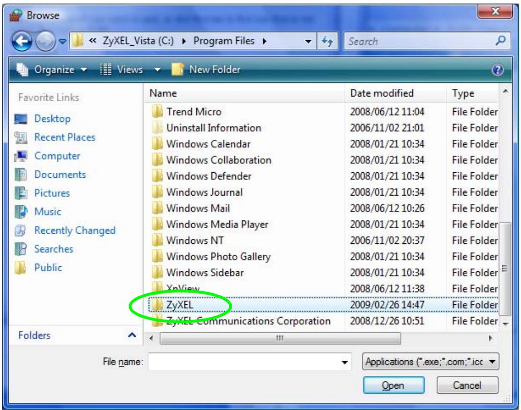 ZYXEL DMA-2500 - Click ZyXEL. - 1