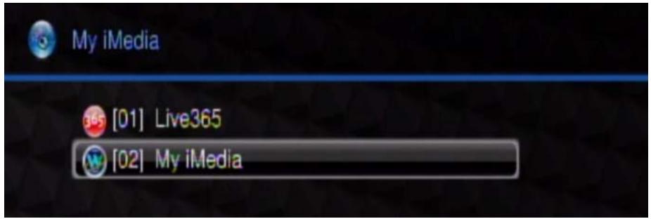 ZYXEL DMA-2500 - Playing Another My iMedia Internet Channel - 2