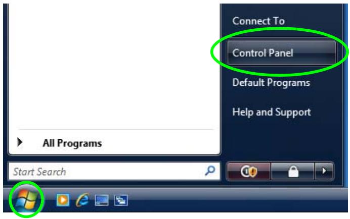 ZYXEL DMA-2500 - Configuring the Windows Vista Firewall - 1