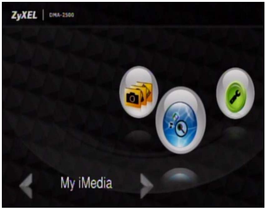 ZYXEL DMA-2500 - Playing Another My iMedia Internet Channel - 1