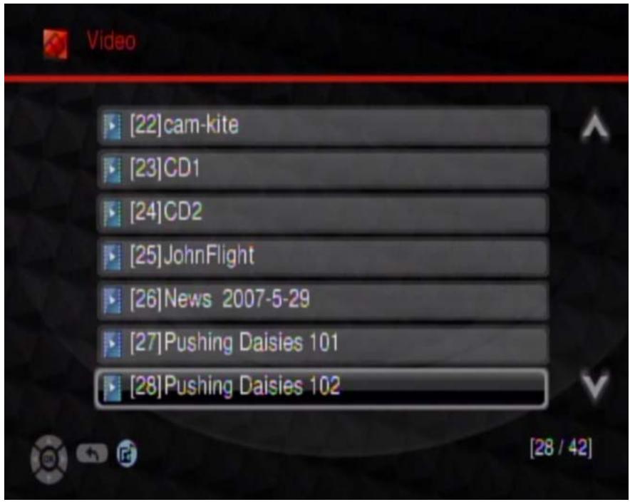 ZYXEL DMA-2500 - Playing a Video File from the Media Server - 5