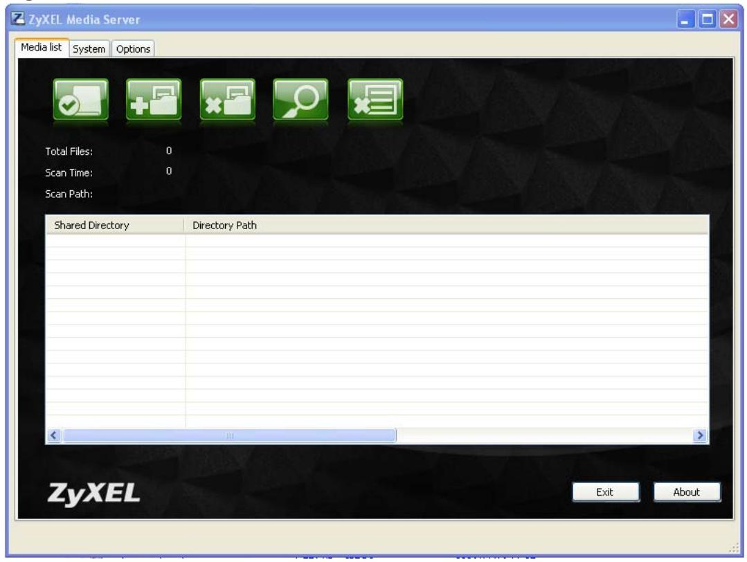 ZYXEL DMA-2500 - Media List - 1