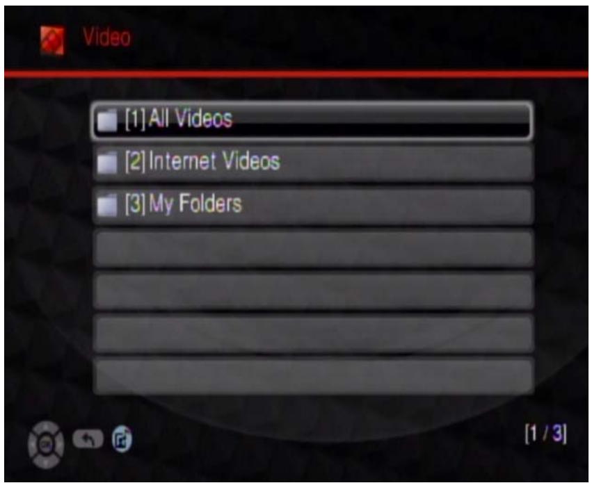 ZYXEL DMA-2500 - Playing a Video File from the Media Server - 4
