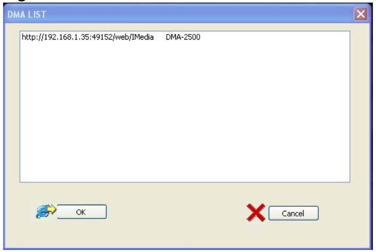 ZYXEL DMA-2500 - DMA List - 1