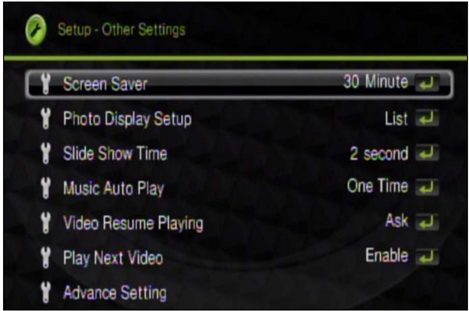 ZYXEL DMA-2500 - Other Settings - 1