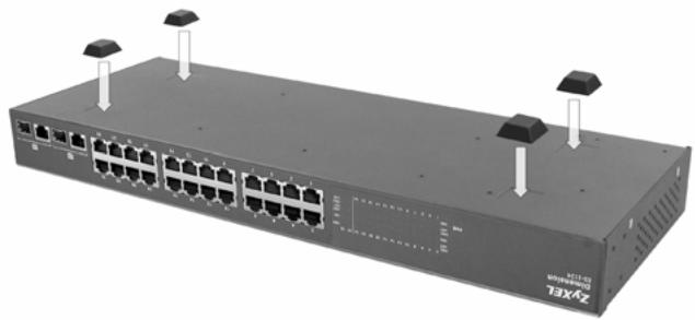ZYXEL ES-1124 - Desktop Installation - 1