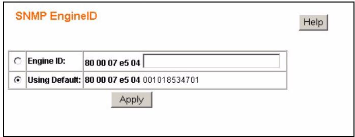 ZYXEL ES-1528 - SNMP EngineID - 1