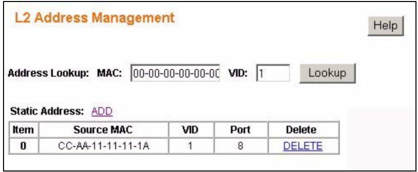 ZYXEL ES-1528 - Configuring L2 Management - 1