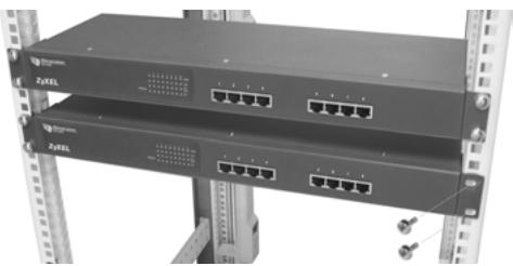 ZYXEL ES-2024 - Instalación en Rack - 2