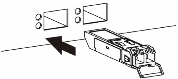 ZYXEL ES-3148 - Transceiver Installation - 1