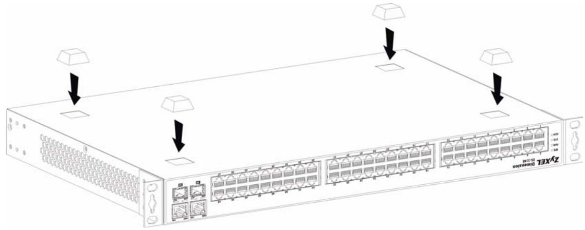 ZYXEL ES-3148 - Freestanding Installation - 1
