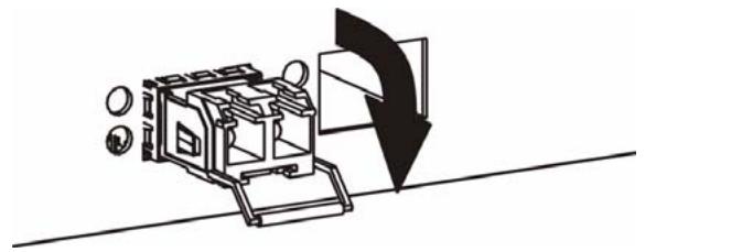 ZYXEL ES-3148 - Transceiver Removal - 1