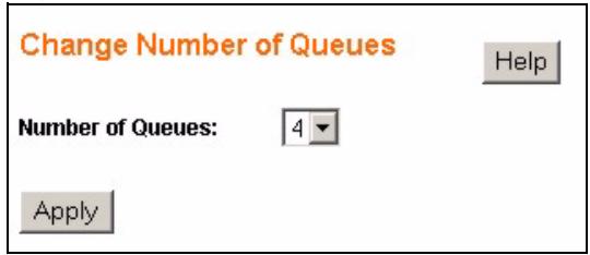 ZYXEL GS-1524 - Change Number of Queues - 1